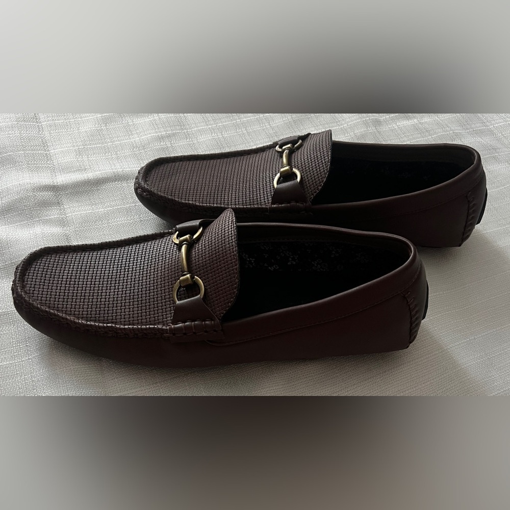 Madden Men's Brown Loafers Size 10 - Picture 5 of 9